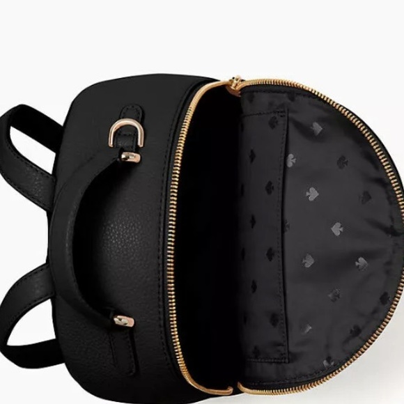Kate Spade Medium Jackson backpack Black leather - Picture 8 of 11